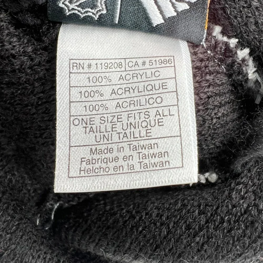 Adidas Unisex Gray‎ Yellow Snowflake Pittsburgh Penguins NHL Team Beanie Hat NWT
